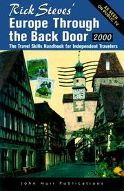 Cover of: Rick Steves'  Europe Through the Back Door 2000 by Rick Steves