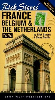 Cover of: Rick Steves'  France, Belgium & the Netherlands 2000
