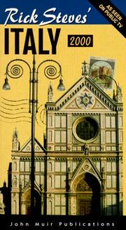 Cover of: Rick Steves'  Italy 2000