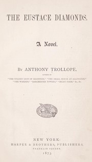 Cover of: The Eustace diamonds by Anthony Trollope