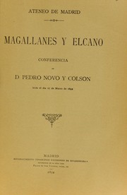 Cover of: Magallanes y Elc©Łno
