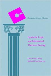 Cover of: Symbolic logic and mechanical theorem proving