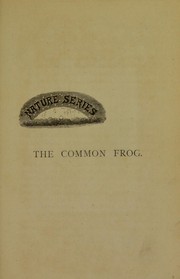 Cover of: The common frog