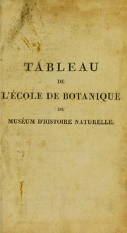 Tableau de l'©cole de Botanique du Mus©♭um d'Histoire Naturelle by Ren©♭ Louiche Desfontaines