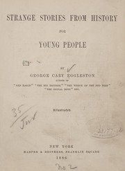 Cover of: Strange stories from history for young people
