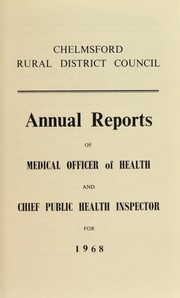 Cover of: [Report 1968]