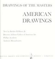 Cover of: American drawings