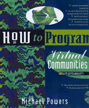 Cover of: How to program a Virtual Community by Michael J. Powers