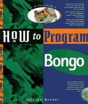 Cover of: How to Program Bongo by Jocelyn Becker