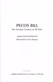 Cover of: Pecos Bill : the greatest cowboy of all time by 