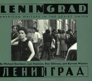 Cover of: Leningrad/American Writers in the Soviet Union