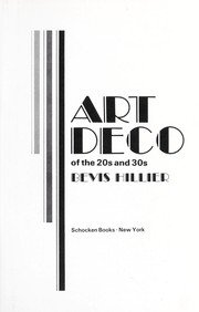 Cover of: Art deco of the 20s and 30s by Bevis Hillier