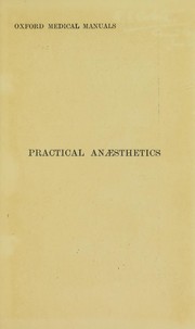 Cover of: Practical anaesthetics