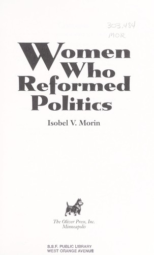 Women who reformed politics by 