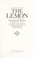 Cover of: The lemon; a novel