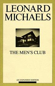 Cover of: The men's club by Michaels, Leonard