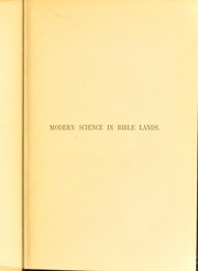 Cover of: Modern science in Bible lands by John William Dawson