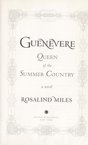 Cover of: Guenevere by Rosalind Miles