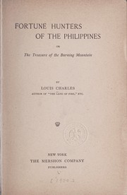 Cover of: Fortune hunters of the Philippines: or, The treasure of the burning mountain