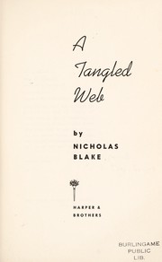 Cover of: A tangled web