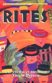 Cover of: Rites by Victor Perera, Victor Perera