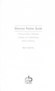 Cover of: Ethernet pocket guide by Byron Spinney