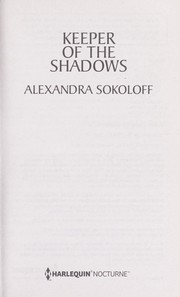 Cover of: Keeper of the shadows