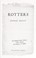 Cover of: rotters