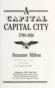 Cover of: A capital capital city, 1790-1814