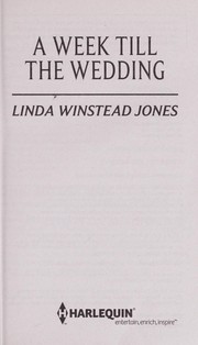 Cover of: A week till the wedding by Linda Winstead Jones