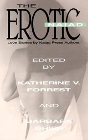 Cover of: The Erotic Naiad | Katherine V. Forrest