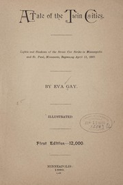 Cover of: A tale of the Twin Cities | Eva Gay