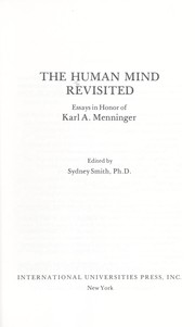 Cover of: The Human mind revisited by edited by Sydney Smith, editor.
