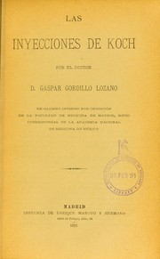 Cover of: Las inyecciones de Koch