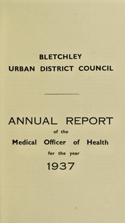 Cover of: [Report 1937]