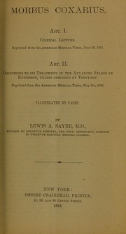 Cover of: Morbus Coxarius