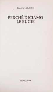 Cover of: Perché diciamo le bugie