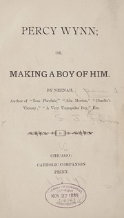 Cover of: Percy Wynn by Francis J. Finn