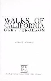Cover of: Walks of California