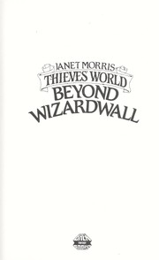 Cover of: Beyond wizardwall by Janet Morris