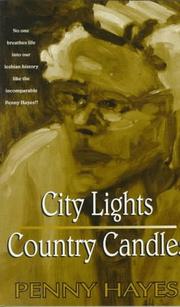 Cover of: City lights, country candles