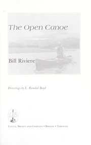 Cover of: The open canoe