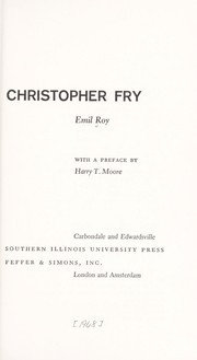 Cover of: Christopher Fry.