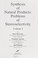 Cover of: Synthesis of natural products