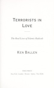 Front cover of Terrorists in love by Ken Ballen