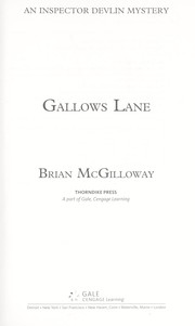 Cover of: Gallows Lane