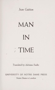 Cover of: Man in time