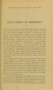 Cover of: Infant feeding by prescription | Ashby, Henry