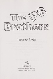 Cover of: The PS brothers by Maribeth Boelts