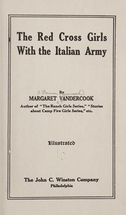 Cover of: The Red cross girls with the Italian army